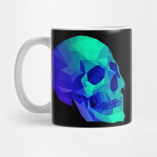 Polygon skull Mug